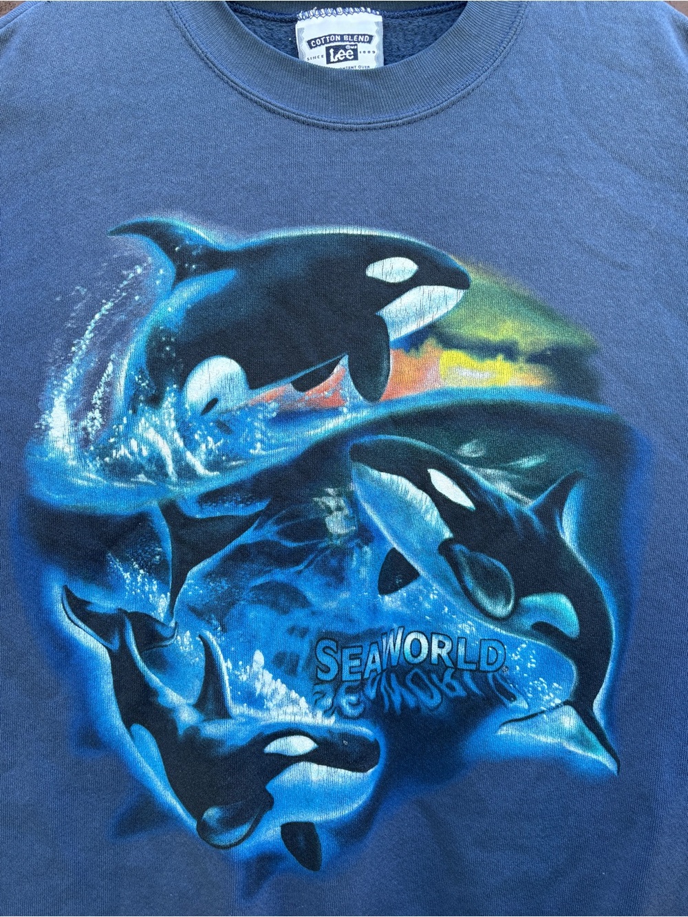 Vintage Lee Sea World Crewneck